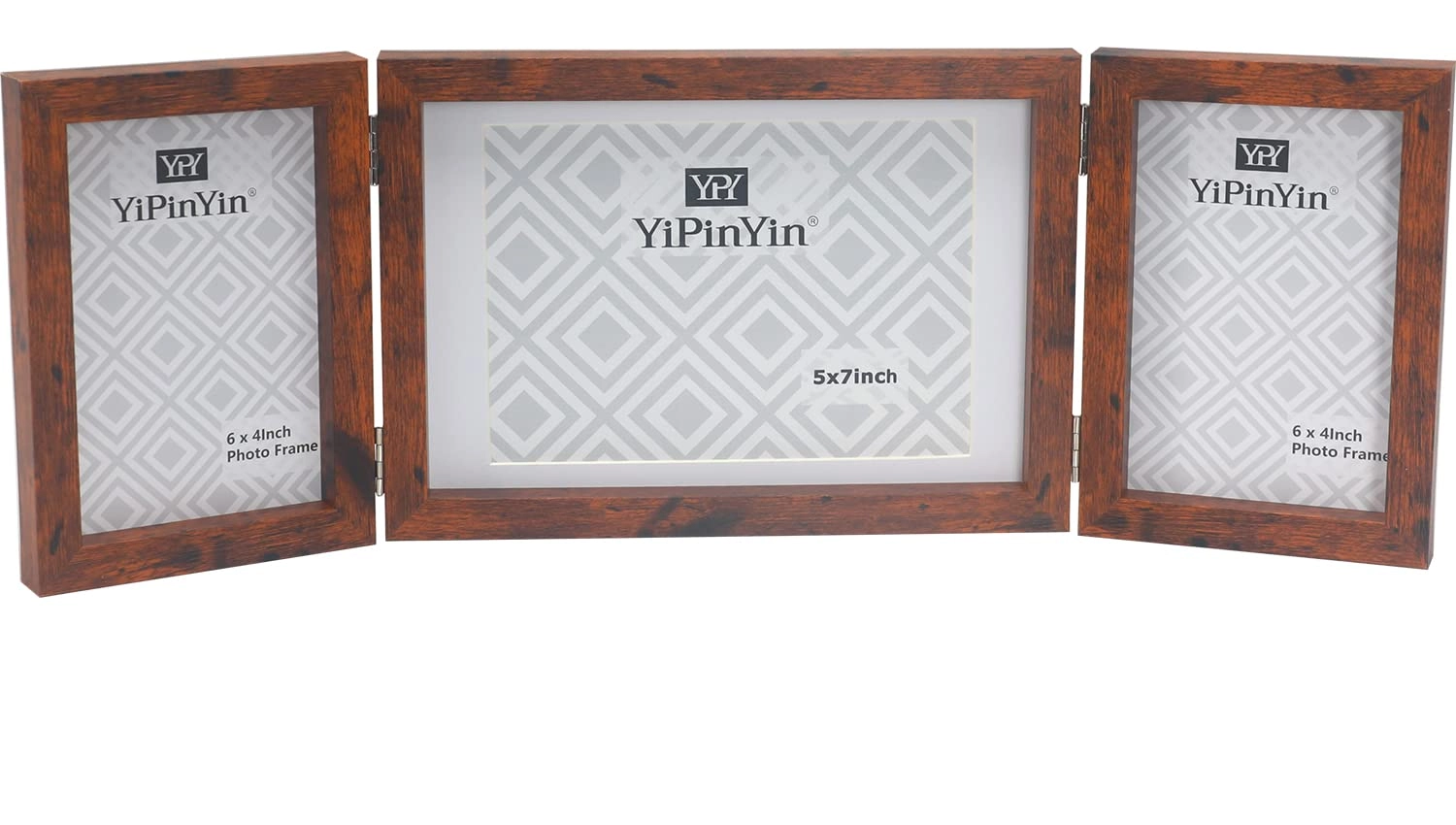 Triple Multi Photo Frame - 2-4x6''+5x7'' 3