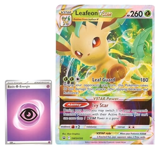 Leafeon VStar SWSH195 - Single Card
