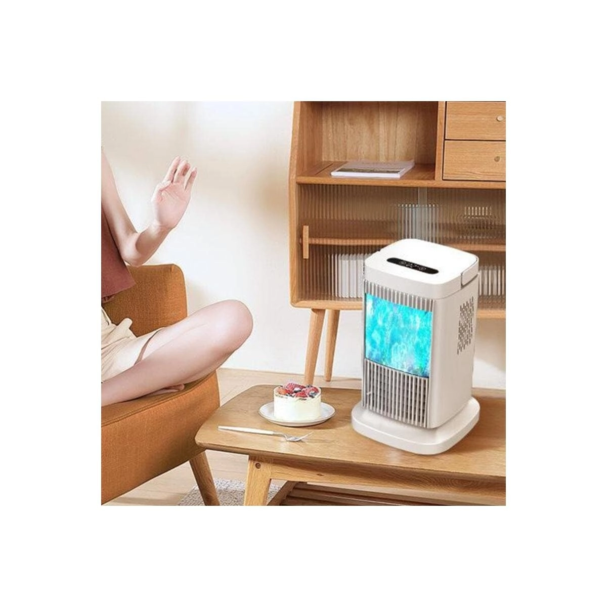 Desktop Air Purifier - UV Light LED Display 25W