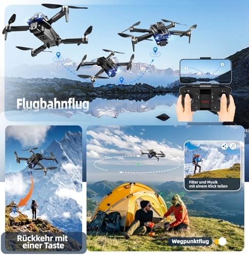 Drohne mit Kamera - 4K