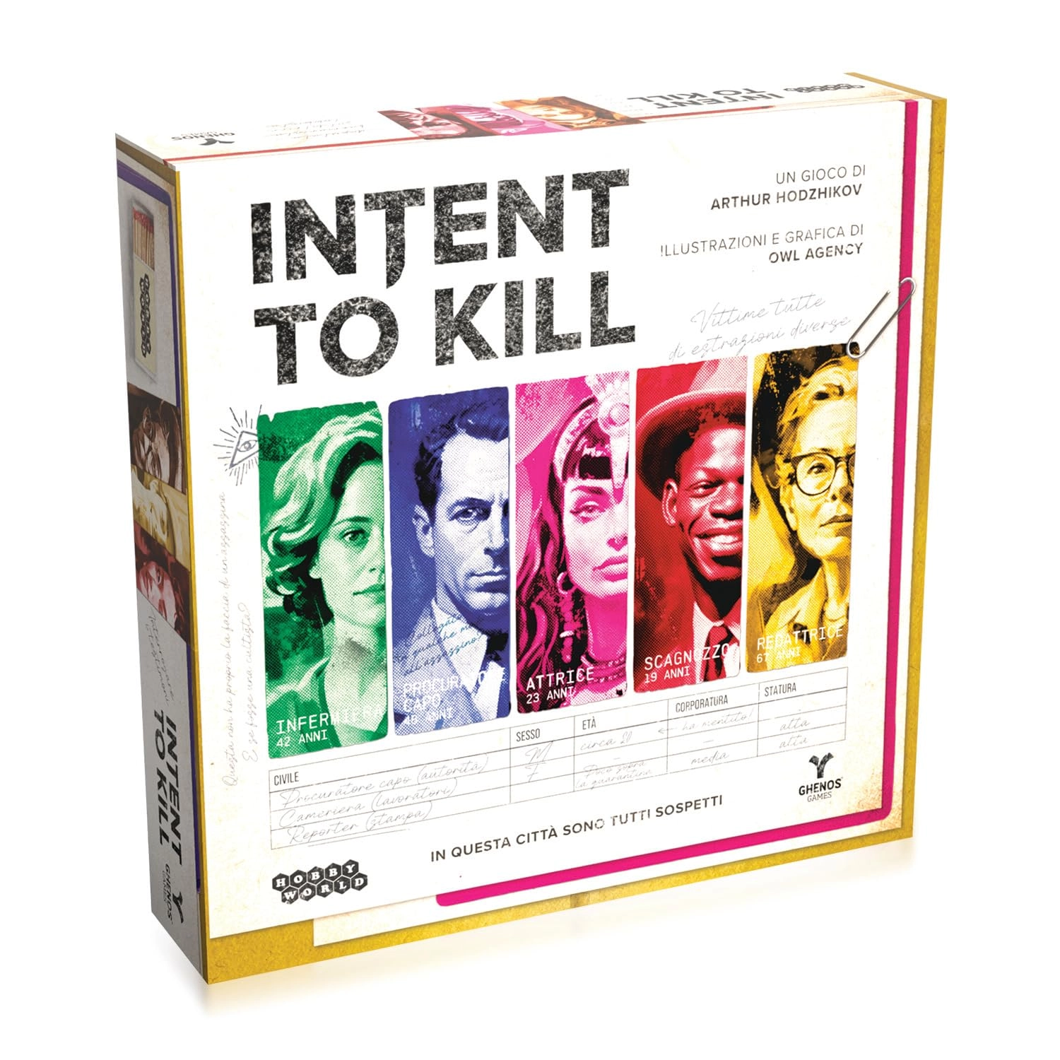 Ghenos Games Intent to Kill (Italian)