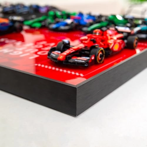 Wall mount display - Lego F1 Speed Champions