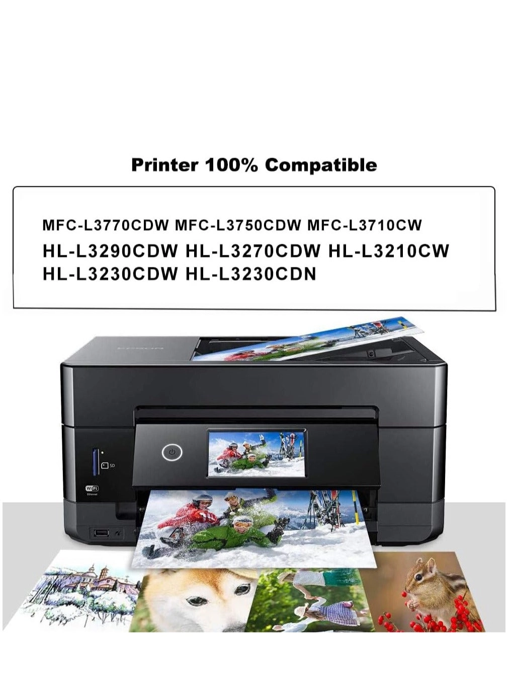 Toner 273 - Black, Cyan, Magenta, and Yellow.