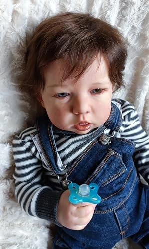 Liam Reborn Baby Doll - 20 inch Vinyl Boy Blonde Hair Ages 3+