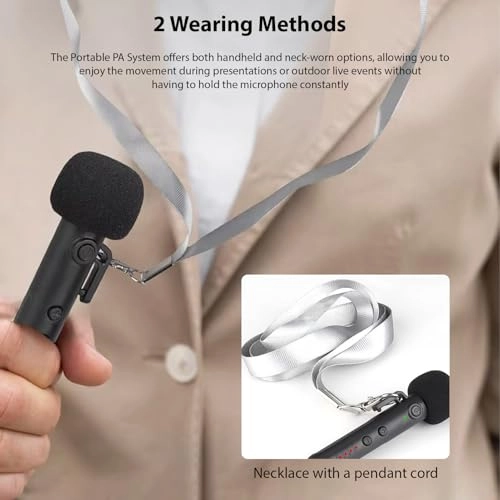Portable Wireless Laval Microphone - 2 2.4g