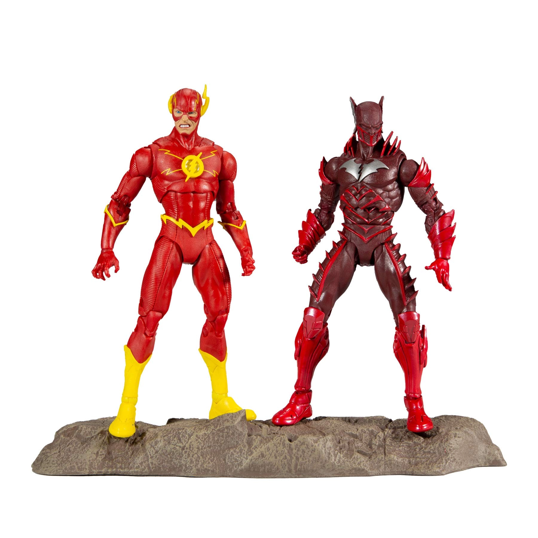 McFarlane Toys Earth -52 Batman (Red Death) Action Figure 7" + The Flash Action Figure 7" 2 pcs