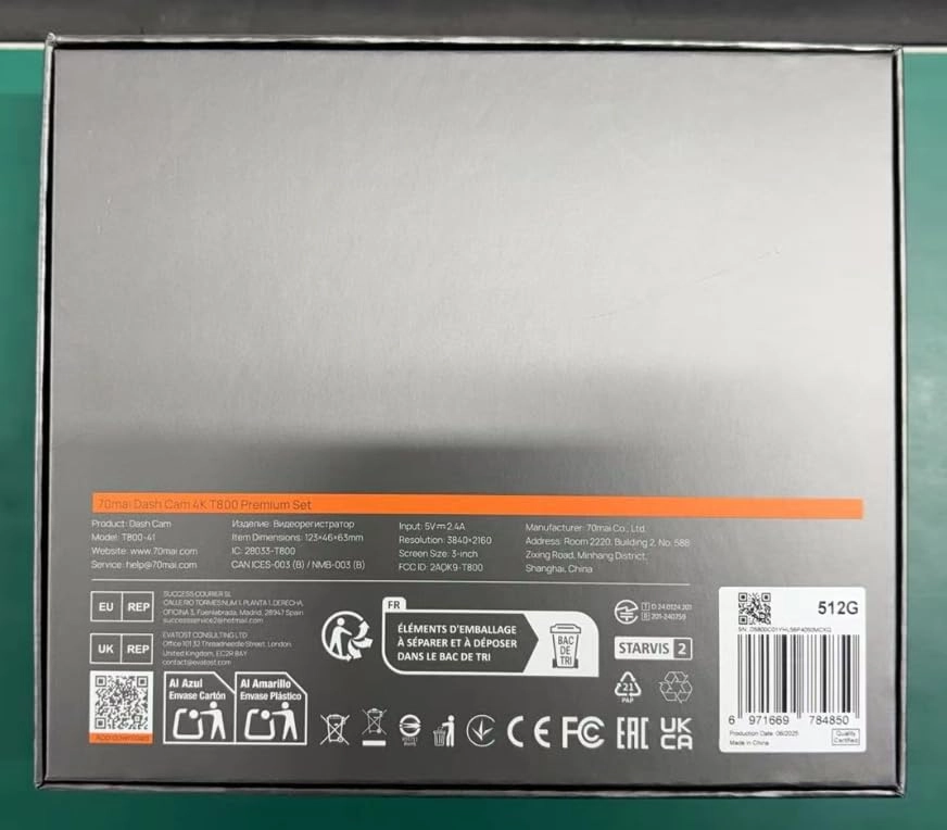 T800 - 4K 2160P 2160P 1080P