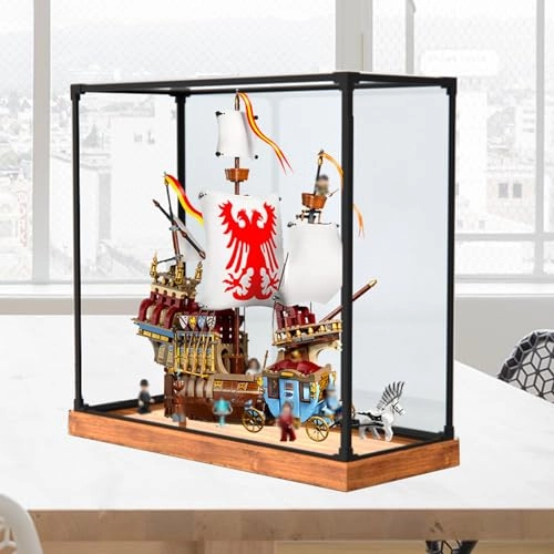 Acrylic Display Case - 62x30x20 cm for Lego 76139 Car Model