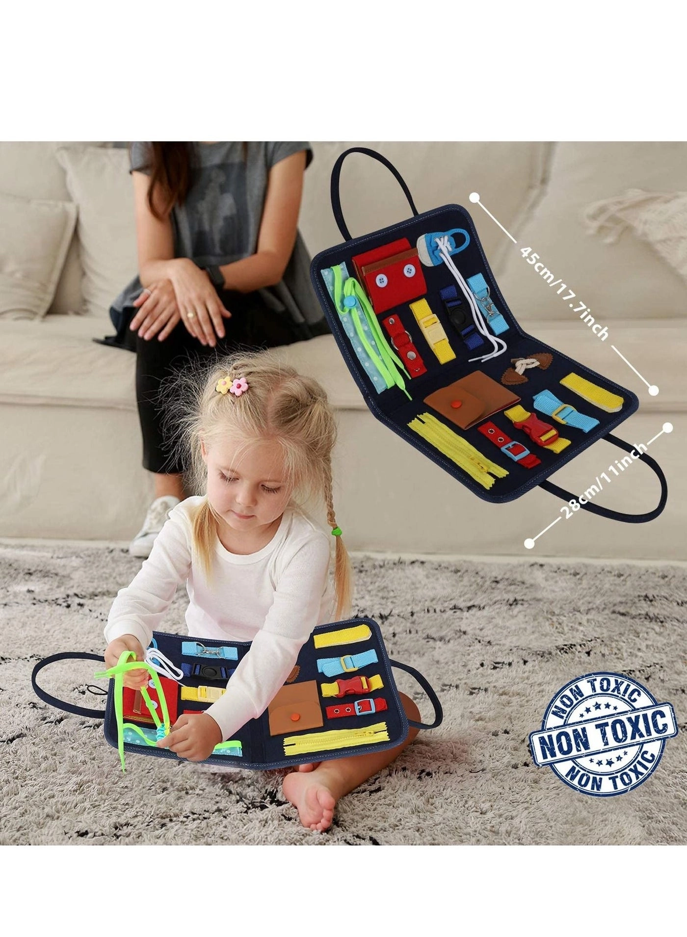 MIXDE Busy Board - 1+ Years 35 pieces