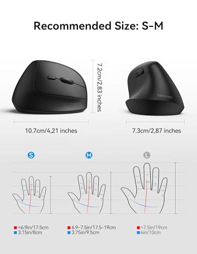 Ergonomic Mouse - 2.4G Bluetooth