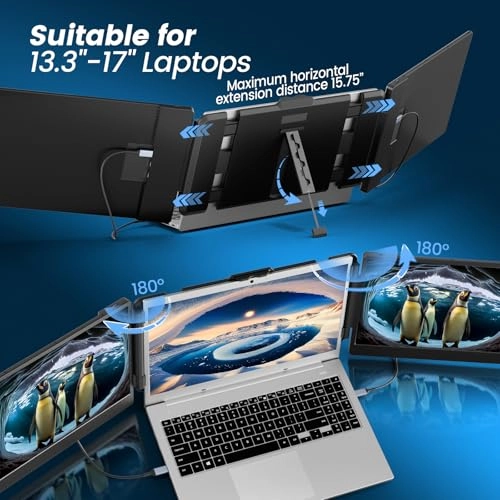 Laptop Screen Extender - S2 14" FHD 1080P