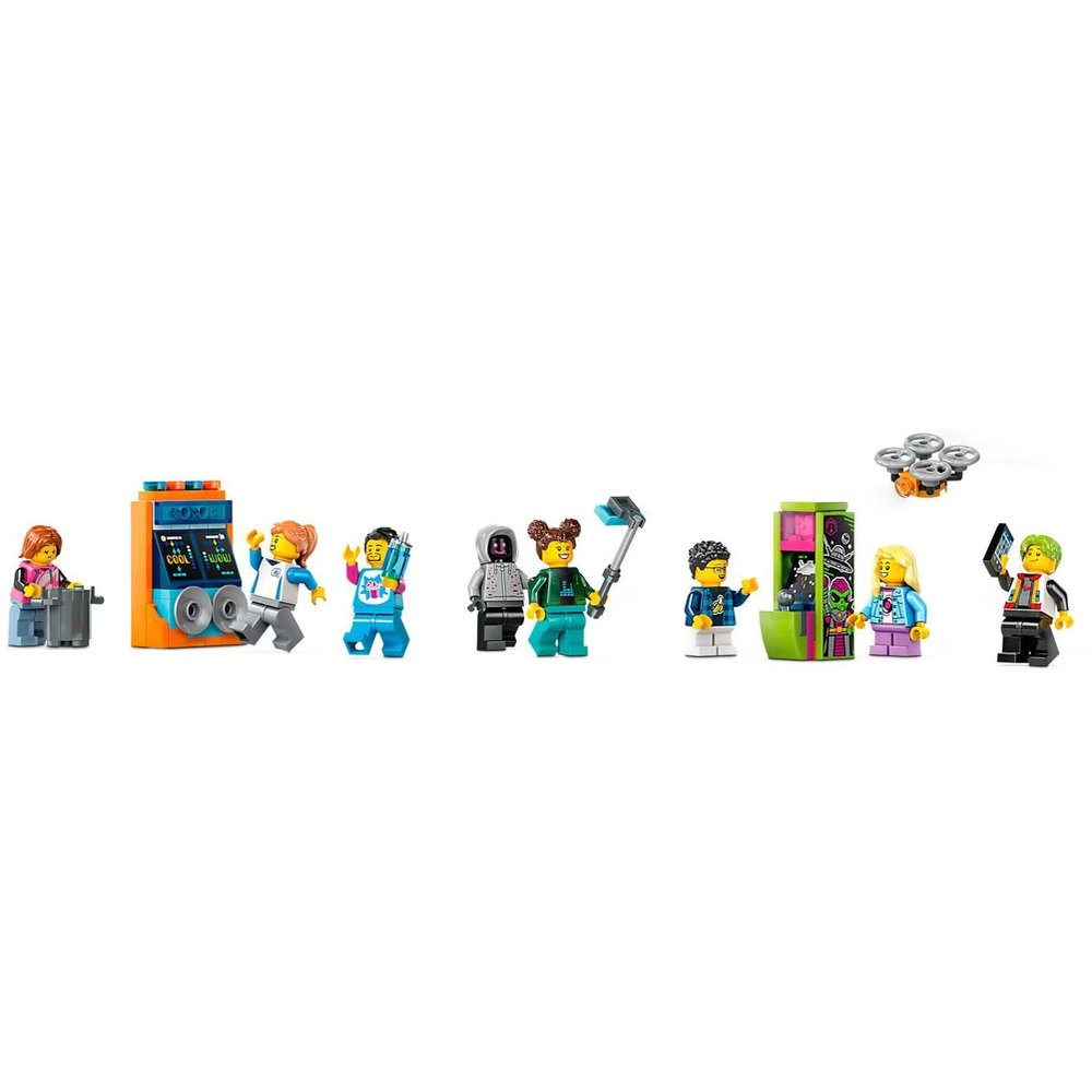 City Robot World Roller-Coaster Park (60421) - 8 Minifigures