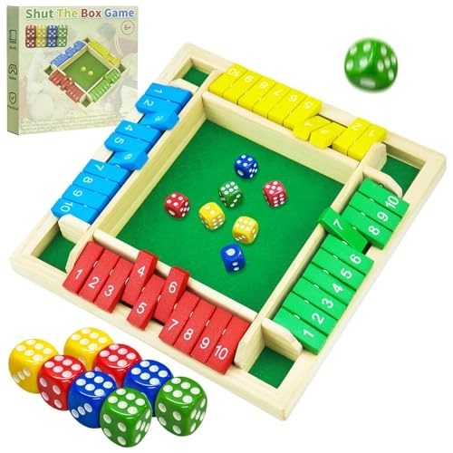 rytopt Shut The Box - 24 Player Wooden