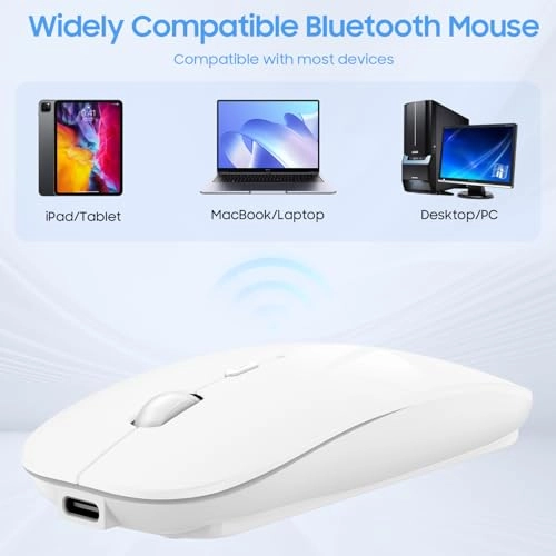 Rechargeable Silent Mouse - Bluetooth