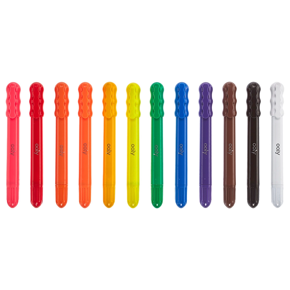 OOLY Rainy Dayz Gel Crayons - 12 piece(s)