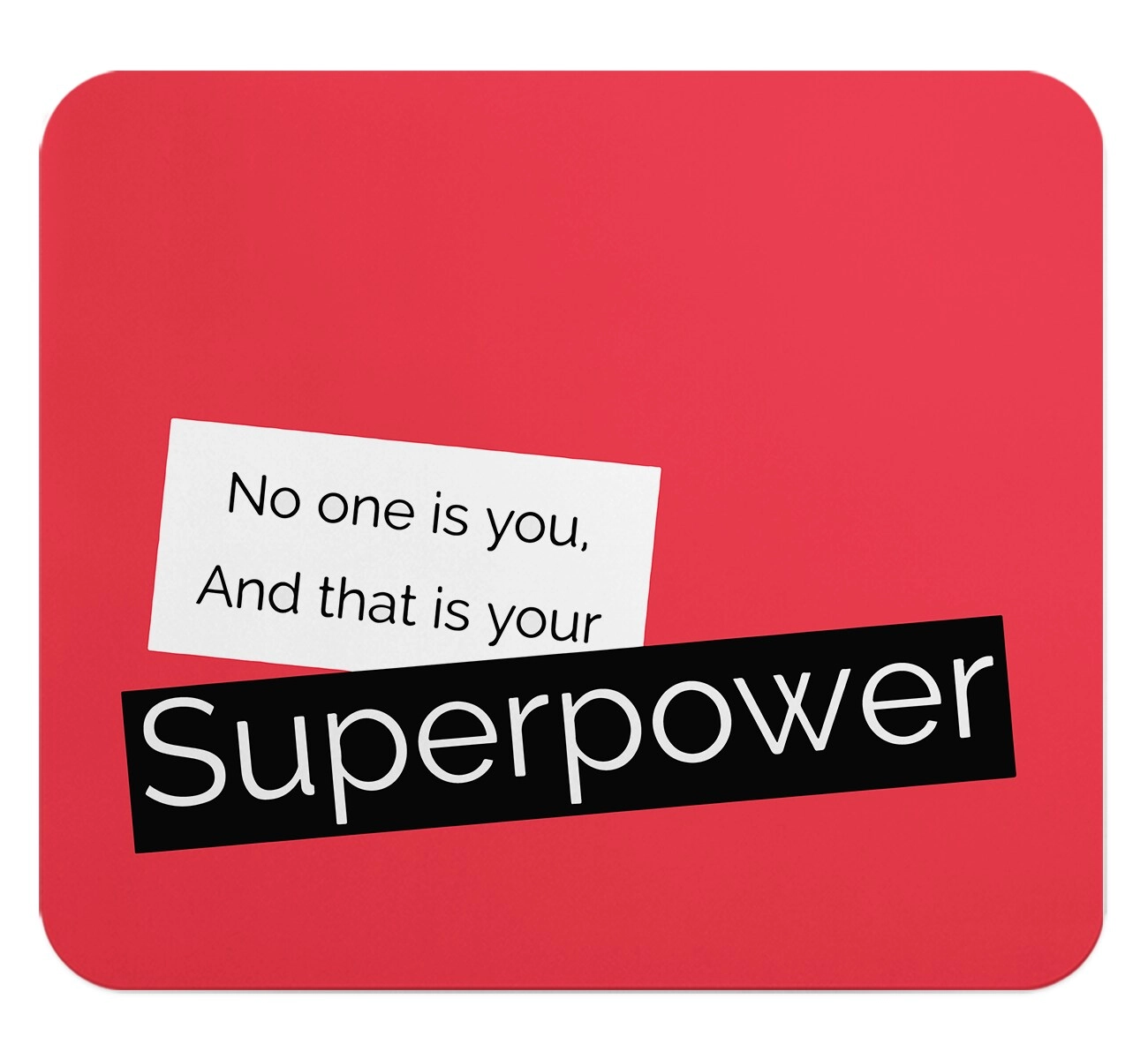 Exotic Trends Superpower Motivation Mouse Pad