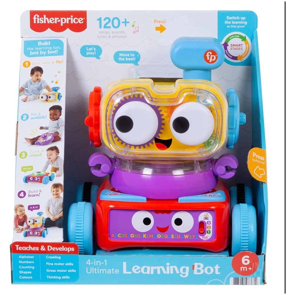 4-in-1 Ultimate Learning Bot - Suitable for 6 months and above