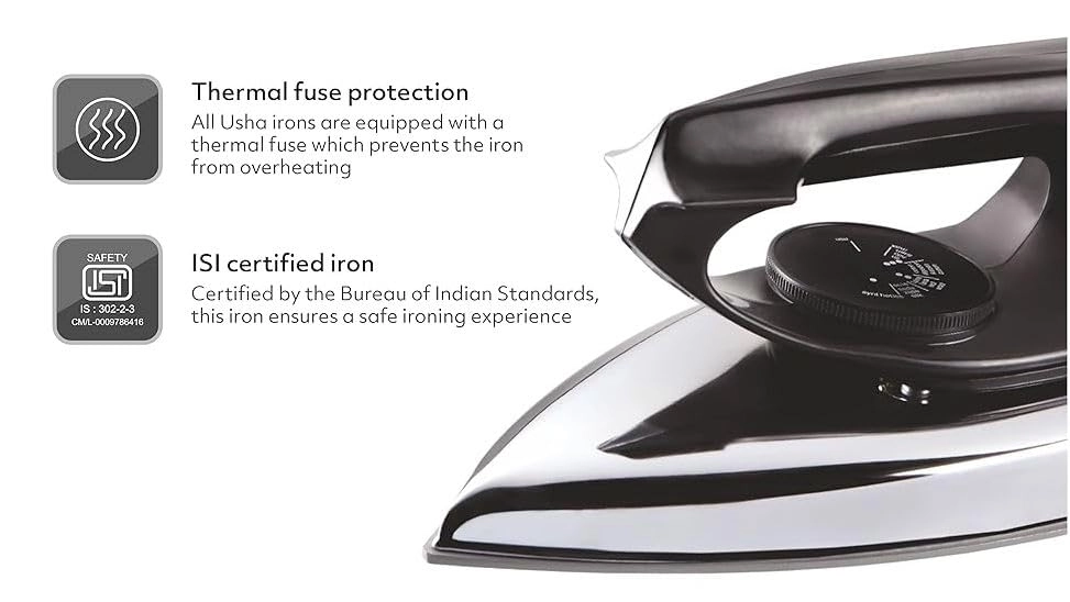 EI 2801 - 750 watts Dry Iron Black