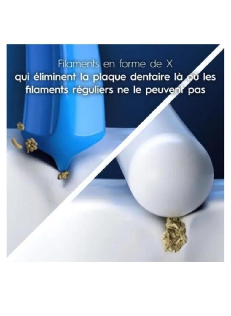 Pro 3D White - Pack of 4 X-shape bristles