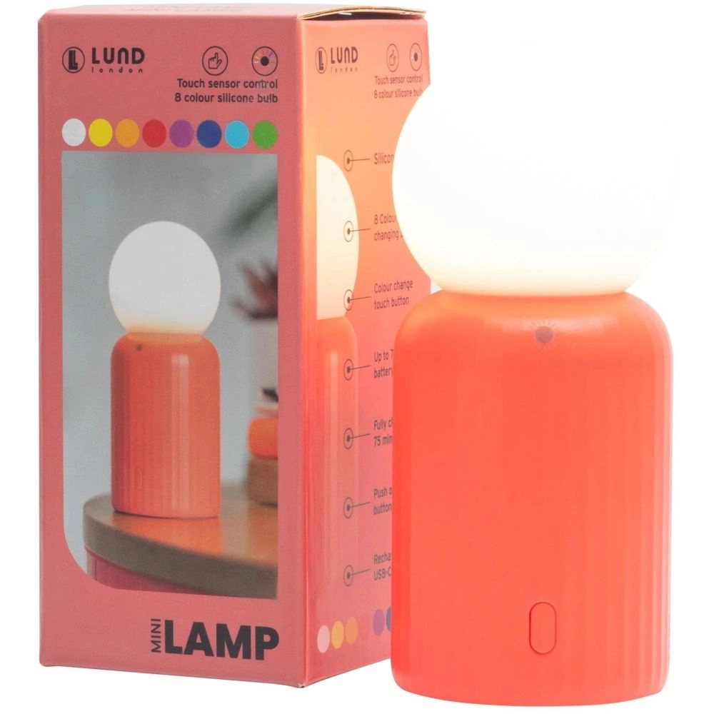 LUND LONDON Mini Wireless Lamp - 8 Colors 7hr battery