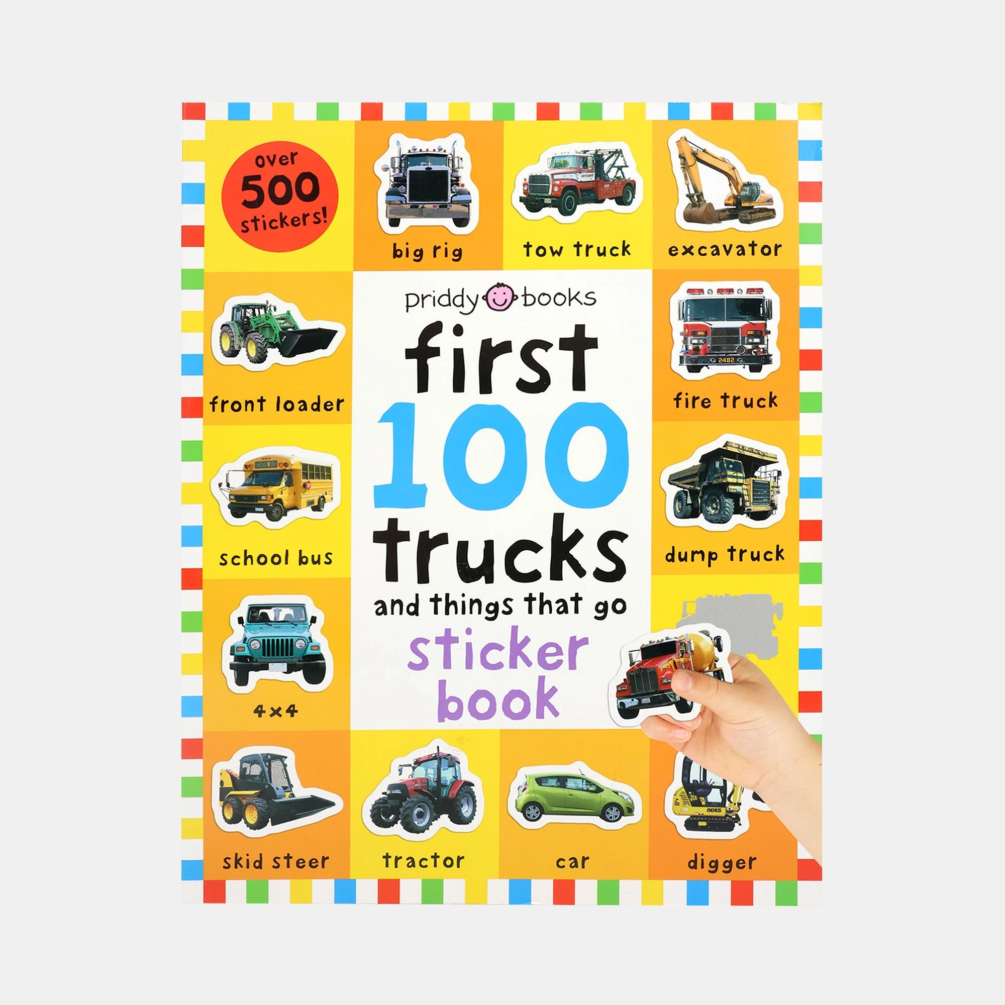 First 100 Stickers - Trucks and Things That Go