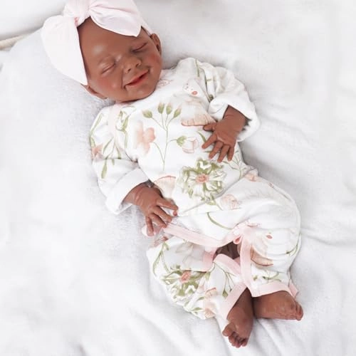 Reborn Baby Doll - 43cm Silicone Sleeping
