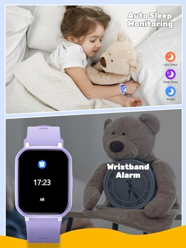 Kids Smart Watch - Heart Rate Sleep Monitor IP68 Waterproof