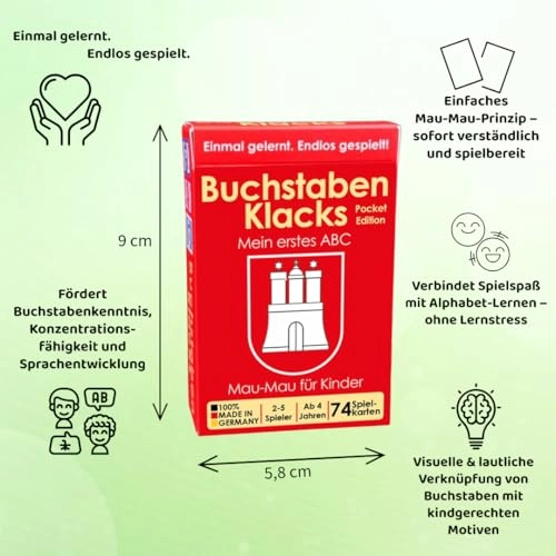 Letter Clacks - Animal Edition + Numbers Clacks - 4 years and up