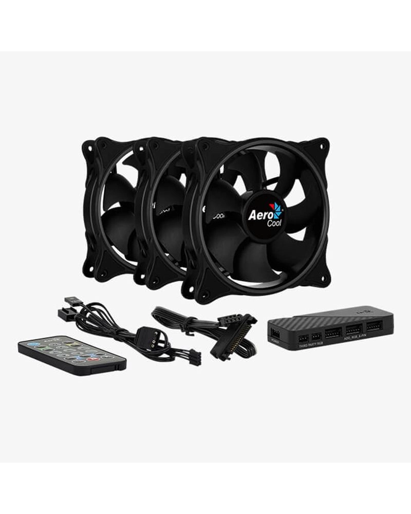 Eclipse 12 Pro - 3 fans 120mm + H66F - RGB