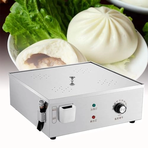 Electric Steamer - Four-Hole 30-110°C Stainless Steel