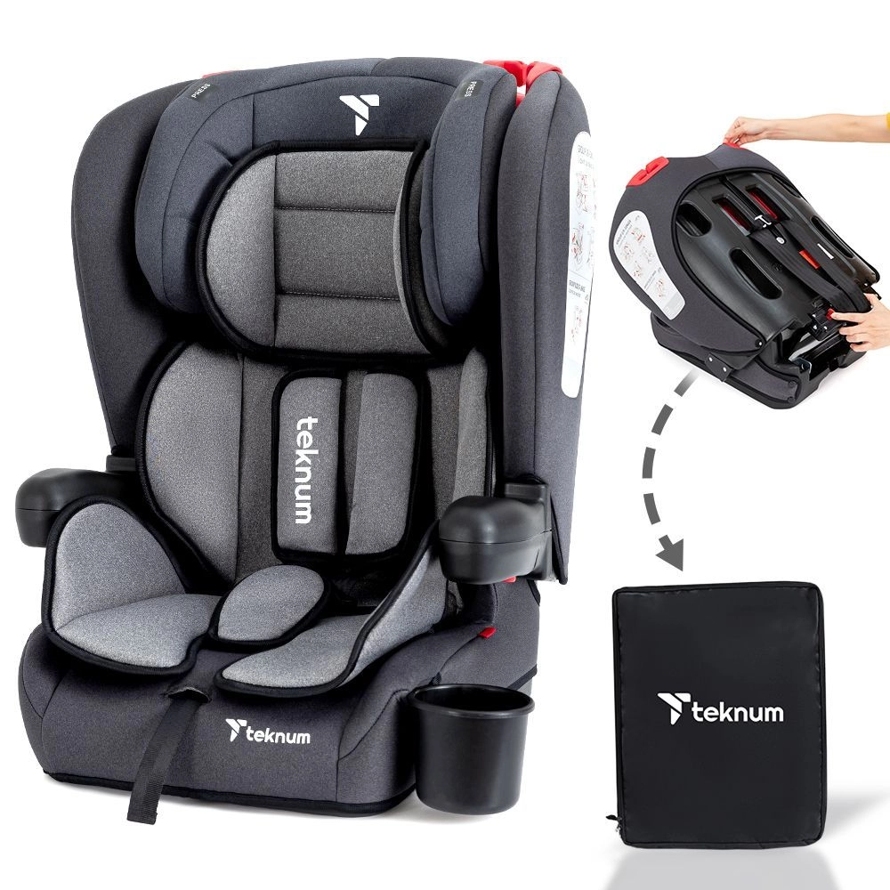 Pack And Go Foldable Car Seat - Group 1/2/3 (9-36Kg)