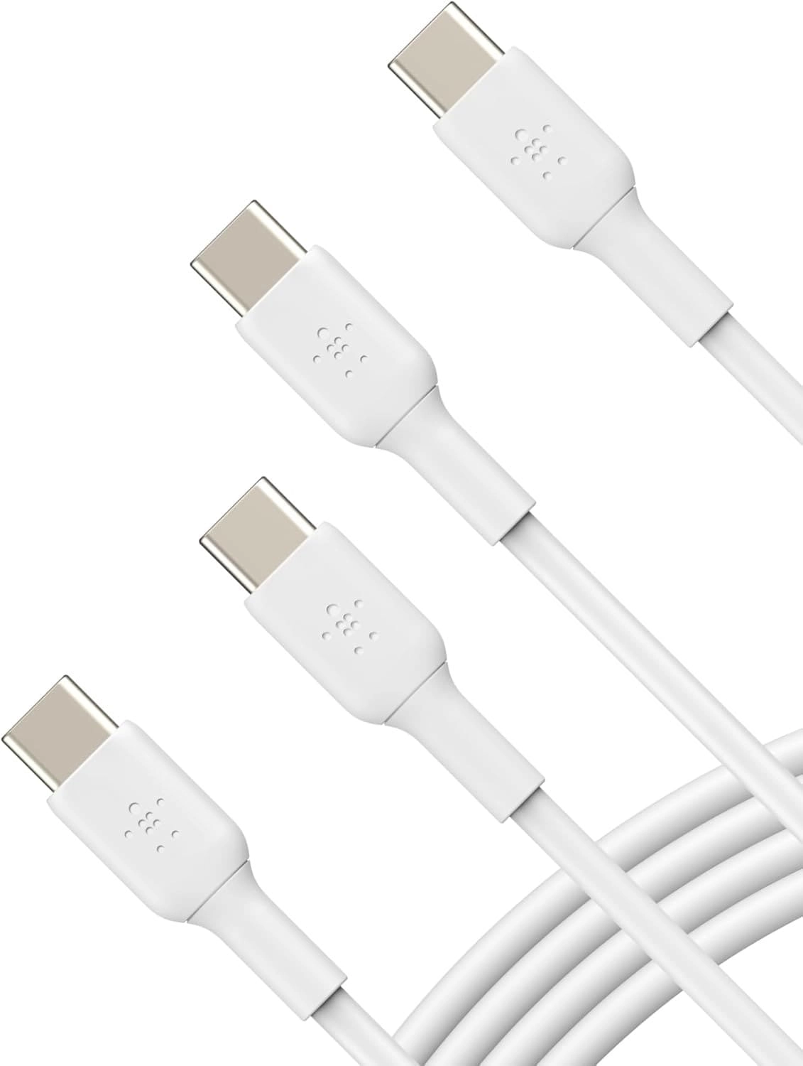 E ZONE BoostCharge Cable 60W USB-C to USB-C 1m (2-Pack)