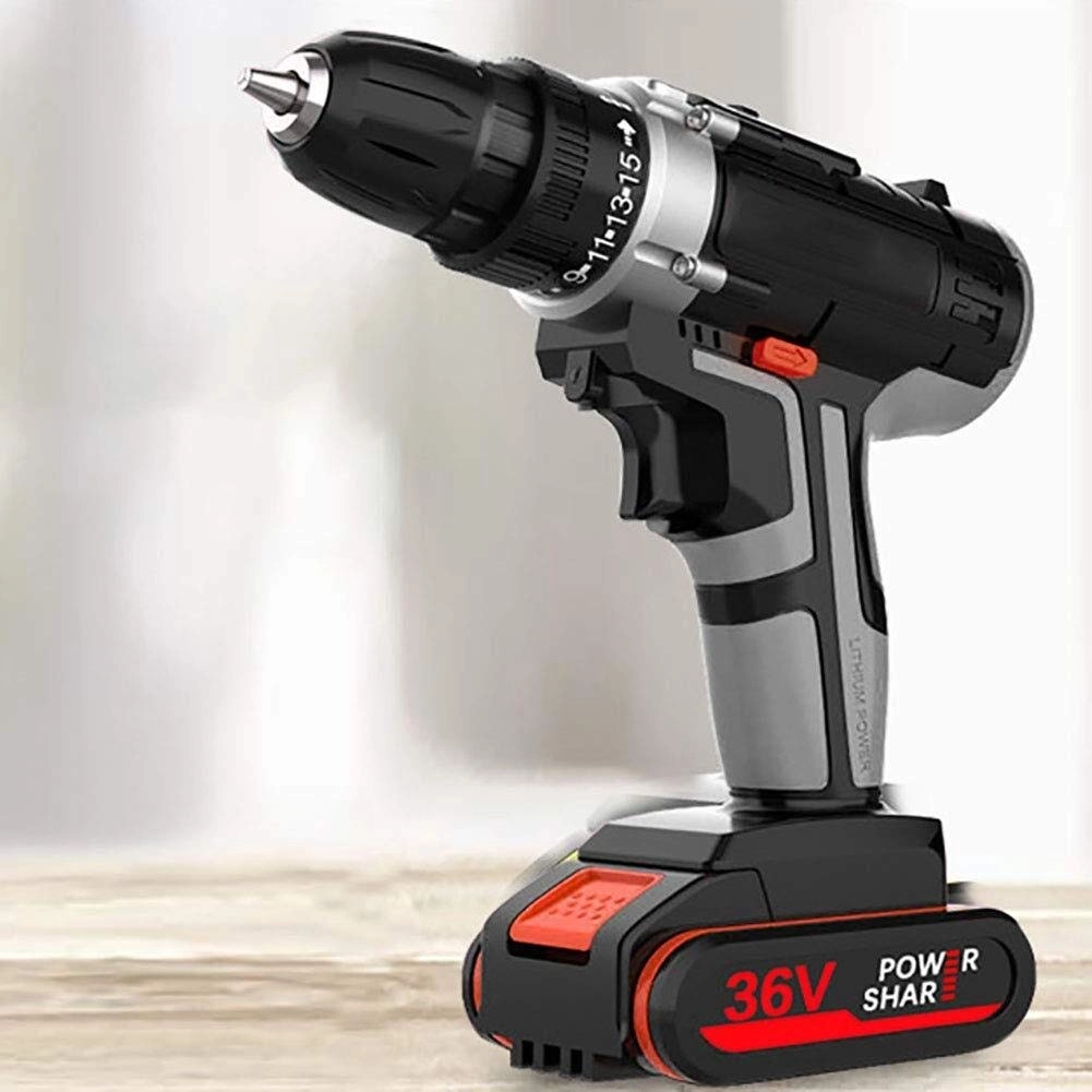 Impact Cordless Drill - 21V 2 Lithium Ion Batteries
