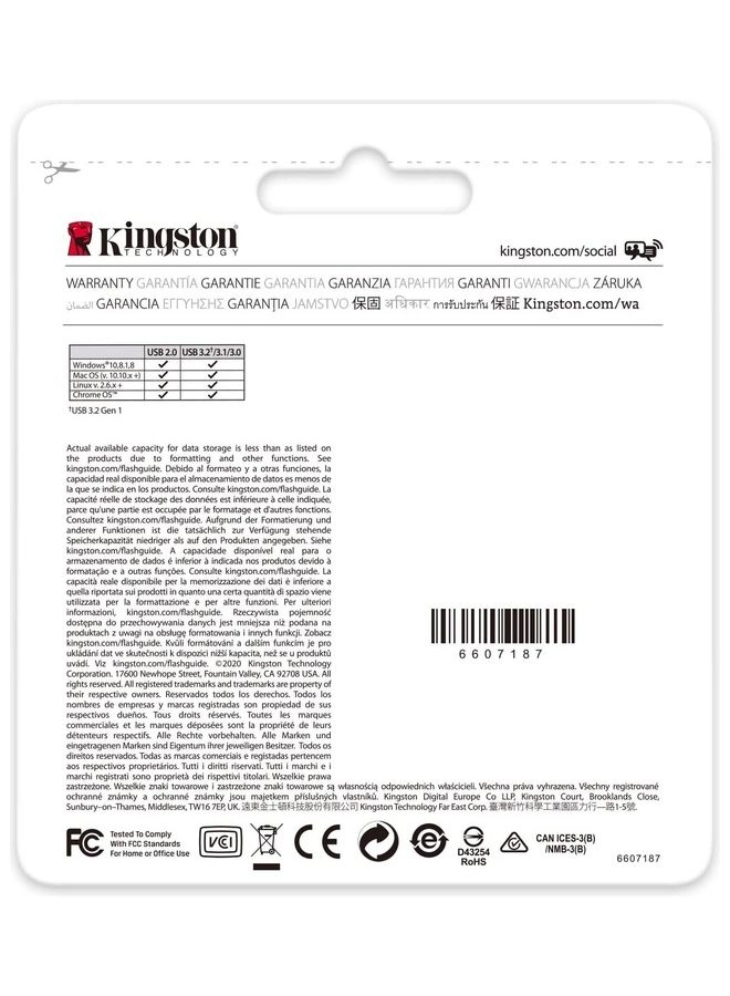 DataTraveler Kyson - USB 3.2 128 GB