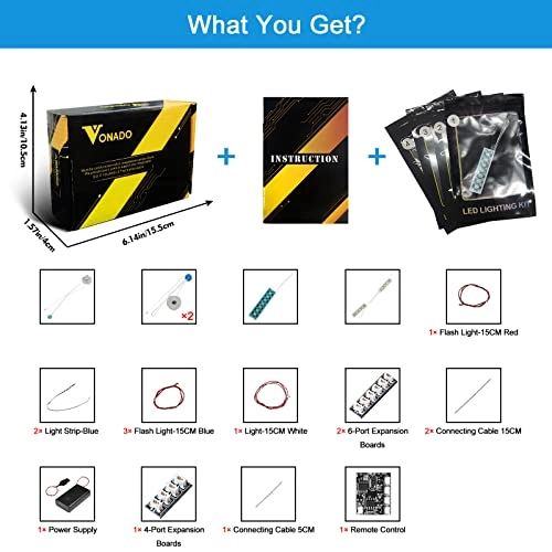 Led Light Kit for LEGO BD-1 75335