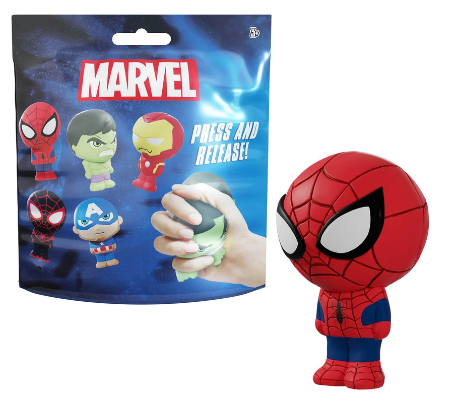 Marvel Foamate Slow Rising Figure Toy - Spiderman (37313669-SLR902_SP)