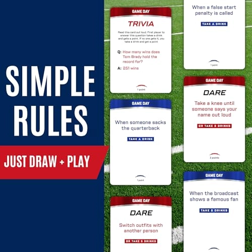 Game Day Card Game - 21 years and up