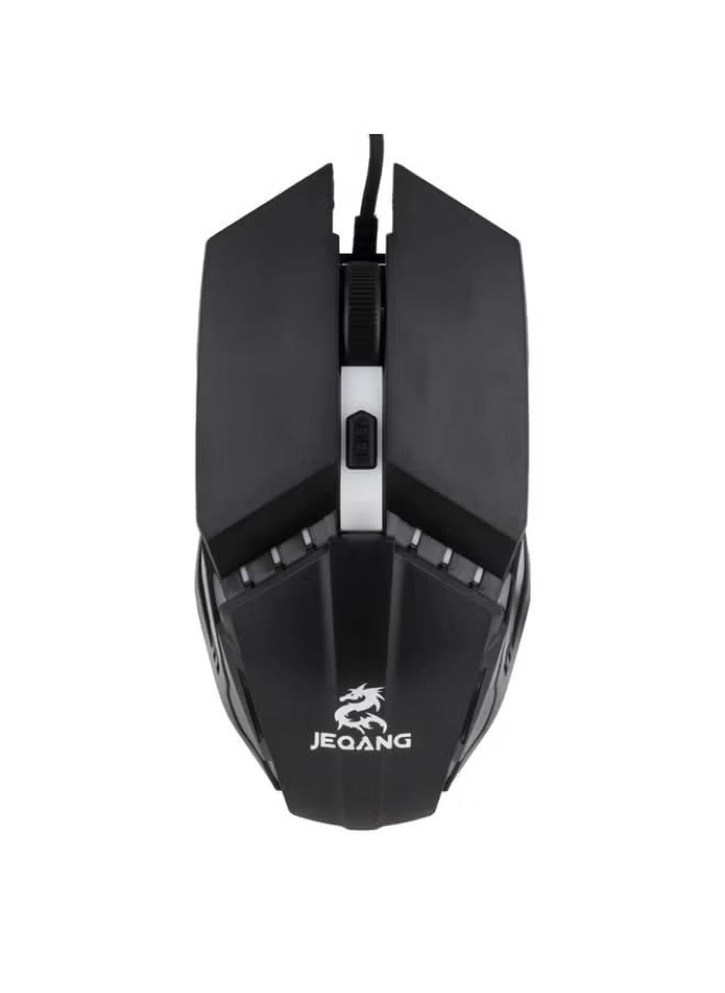 Full Size Backlit Wired Gaming Keyboard - Wired + Gaming Mouse