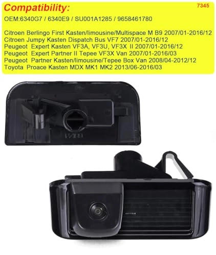 Reversing Camera - Night vision 628 x 586 pixels
