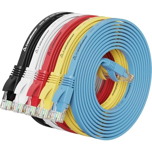CableGeeker Cat 6 Ethernet Cable - 10 ft Pack
