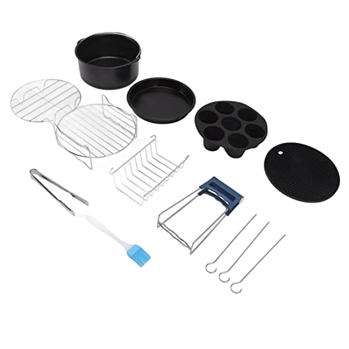 Air Fryer Pans Set - Stainless Steel 13 piece(s)