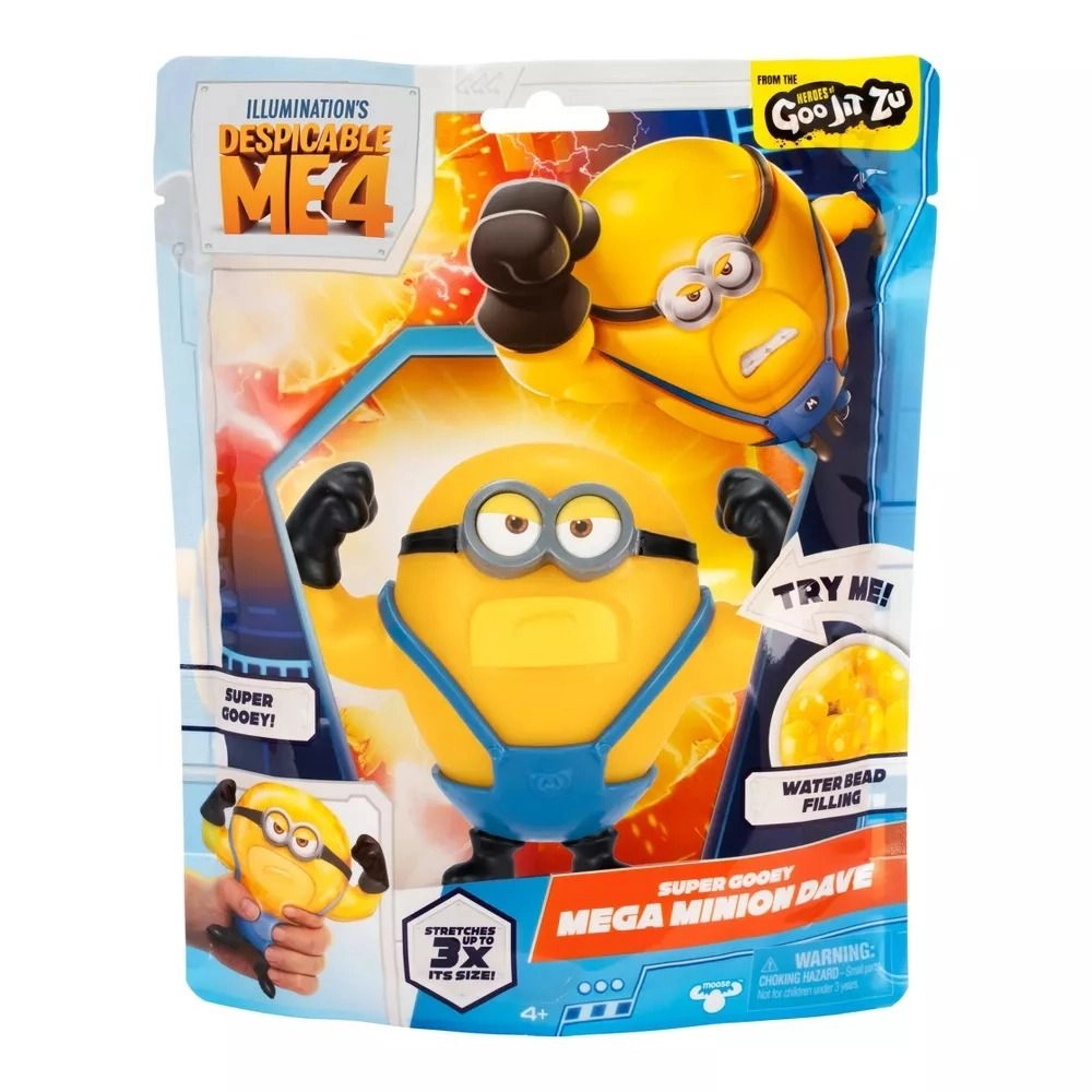 Mega Minion Dave - Super Gooey Stretchy Figure