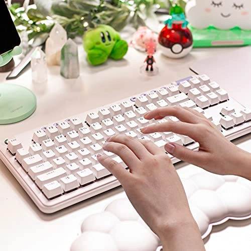Keyboard Support Feet Legs Replacement Kit - 4pcs White