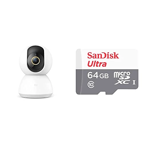 Mi Home Security Camera + 64Gb Ultra Microsdxc Uhs 1 Card