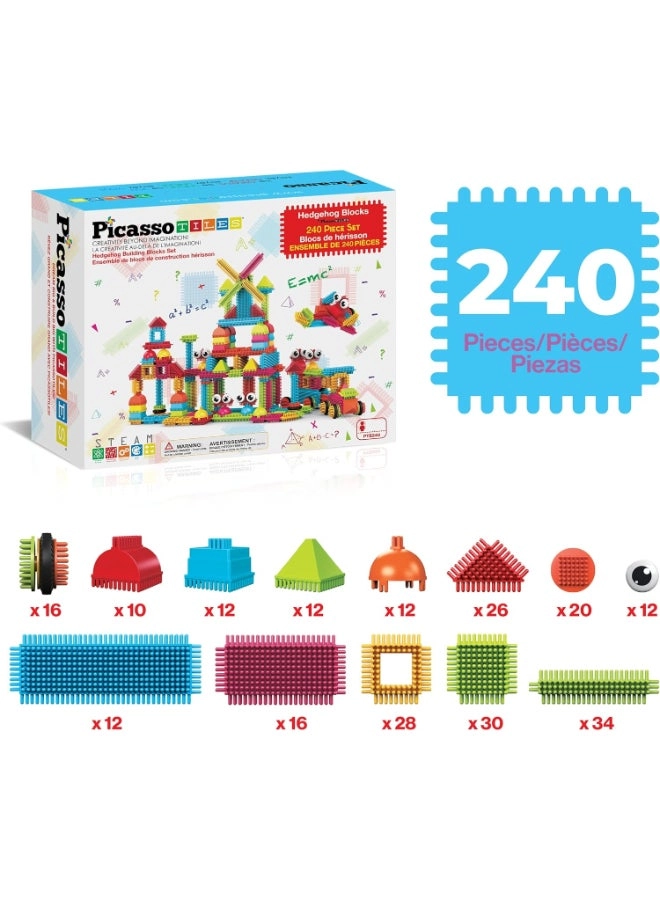 Magnetic Blocks Hedgehog Set - Hedgehog 240pcs