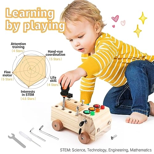 Screwdriver Busy Board - 3 years+