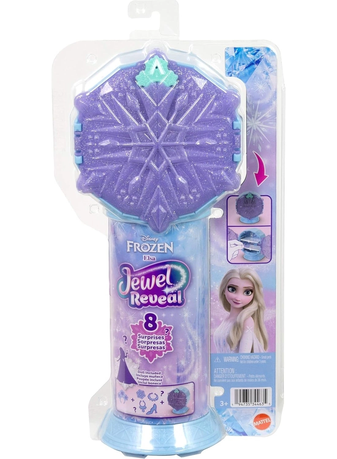 Elsa Fashion Doll - Jewel Reveal Spin & Reveal