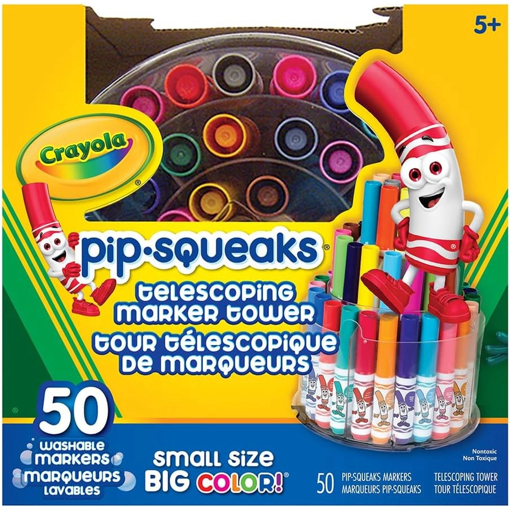 Crayola Pip-Squeaks Washable Mini Marker Set - Multicolor