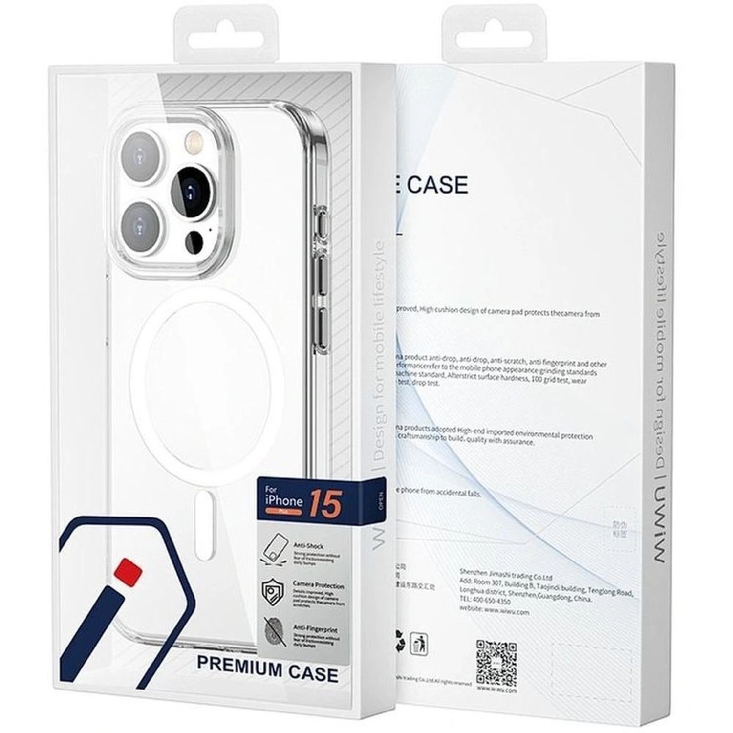 MagSafe Case Clear Case for iPhone 15 Pro Max