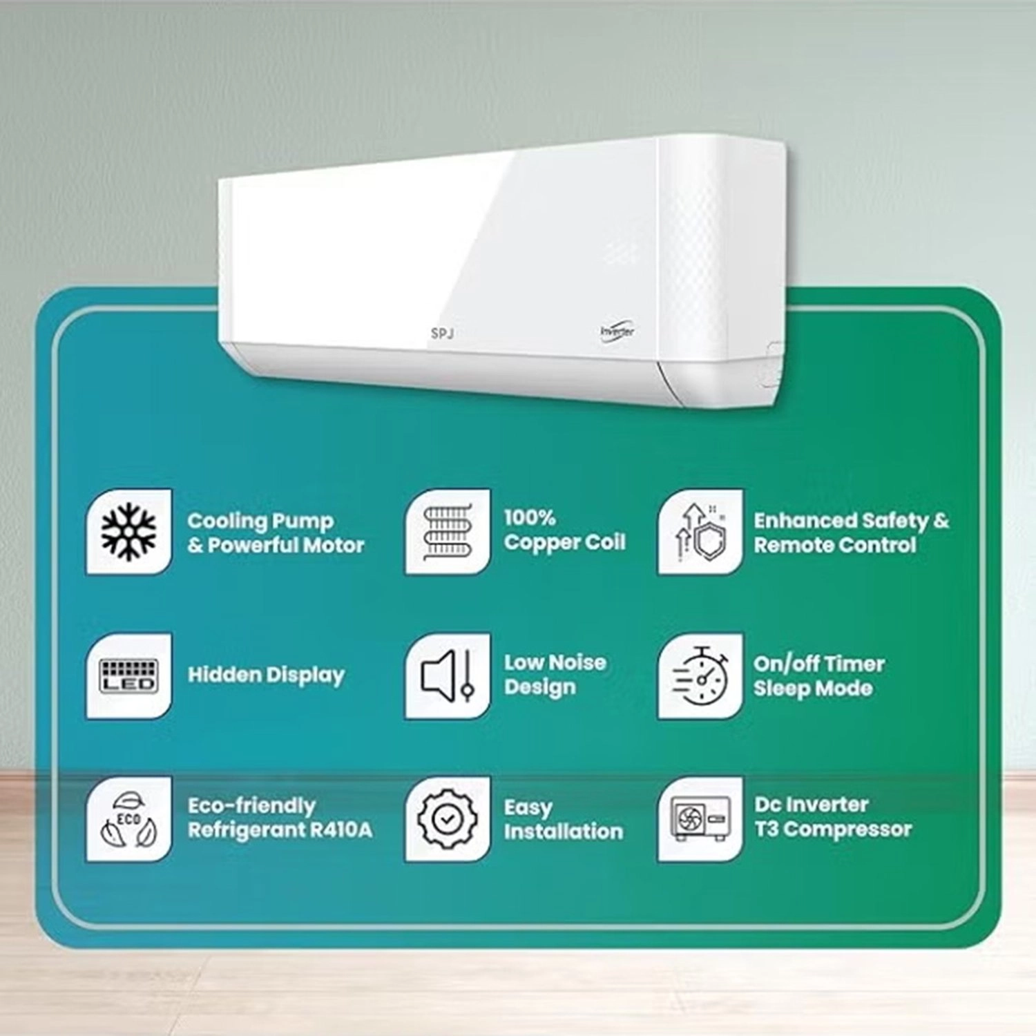 WTW18KC - 1.5 Ton 18,000 BTU Inverter